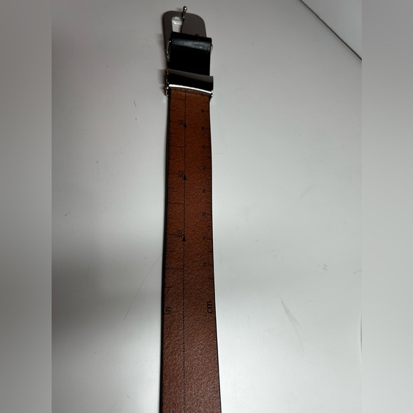 Puma Men’s Black Genuine Leather Adjustable Golf Belt. One Size - Picture 7 of 14